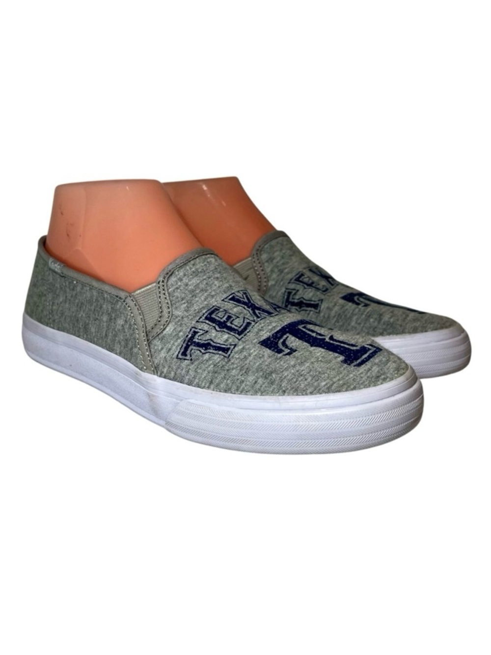 KEDS Texas Rangers Women’s Double Decker Slip-On Sneakers